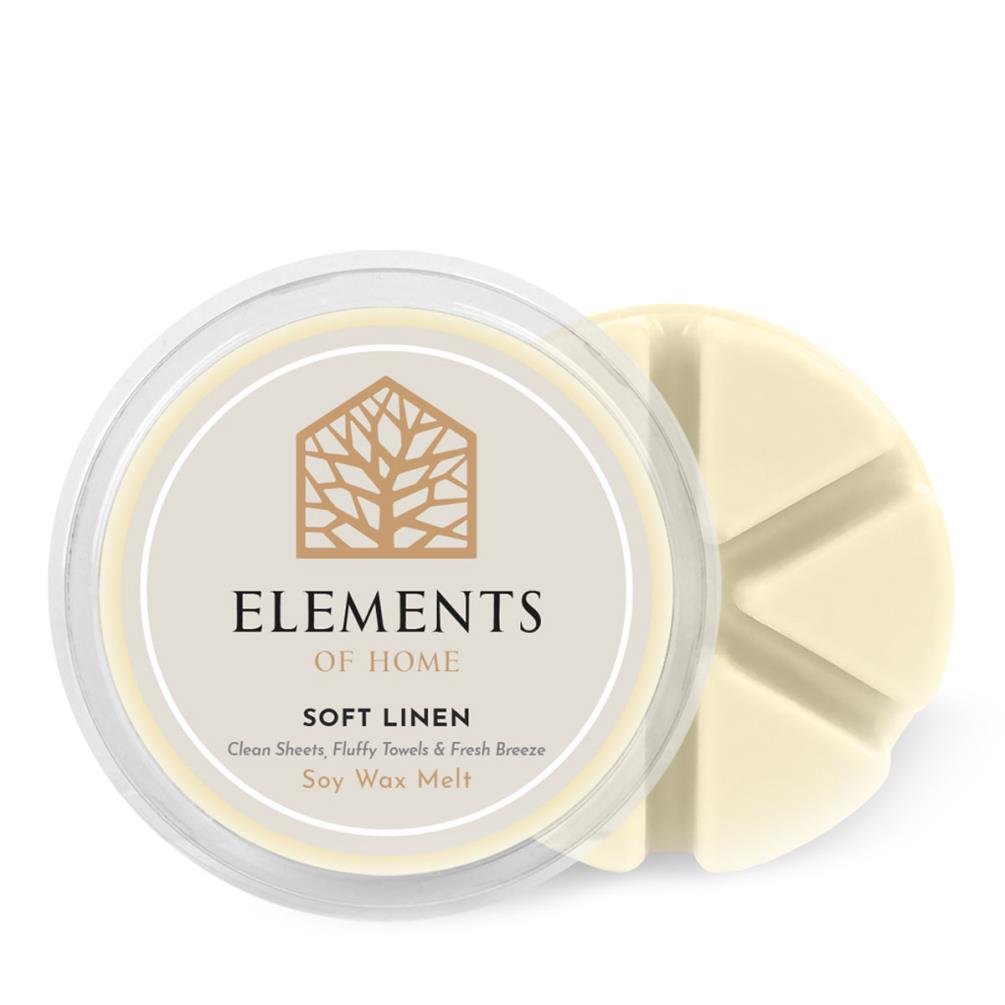 Elements of Home Soft Linen Wax Melts (Pack of 5) £3.59